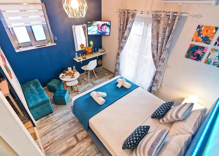 Majestic Studios Rhodes, Min To Old Town